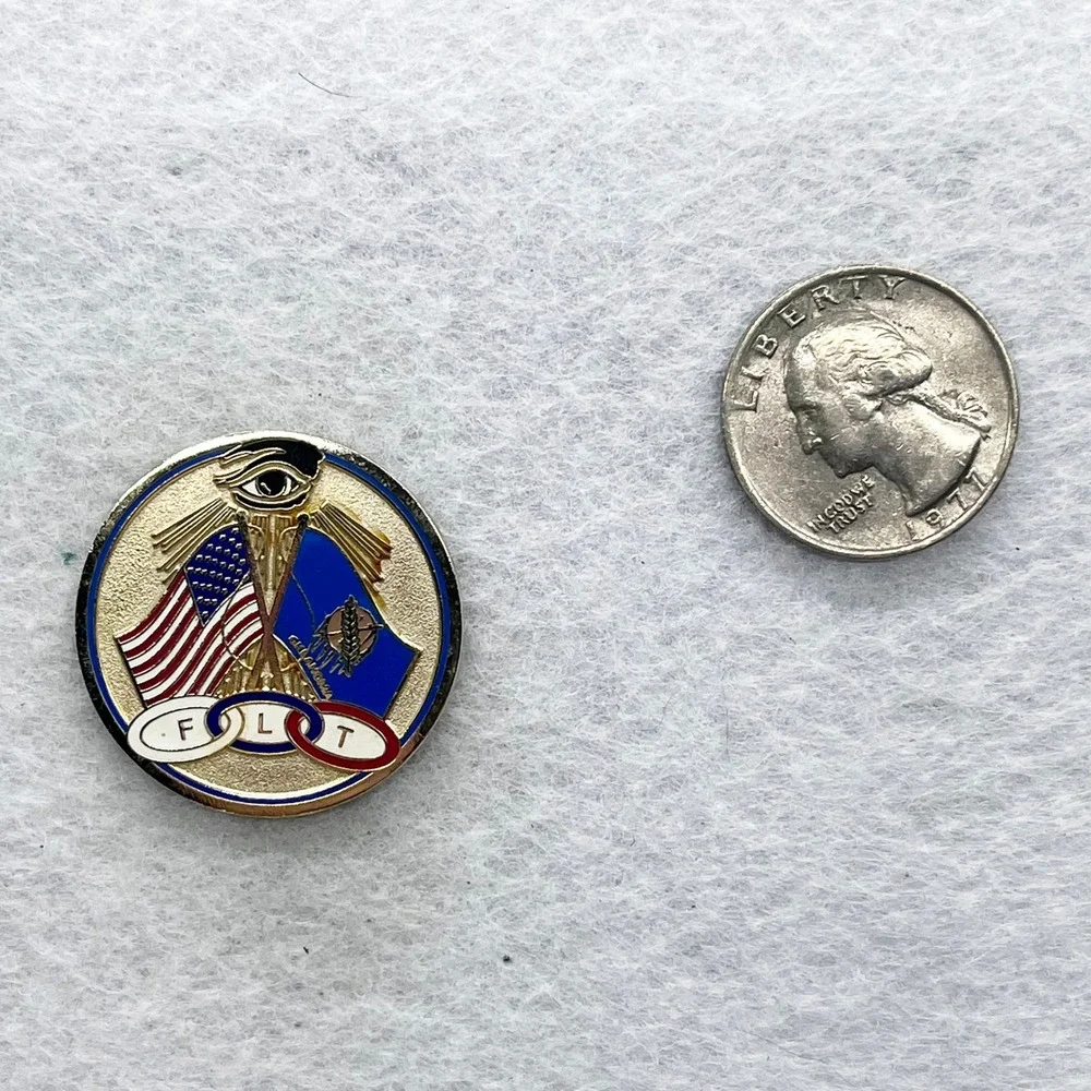 🔮 5/$25 Masonic‎ Oklahoma USA Pin